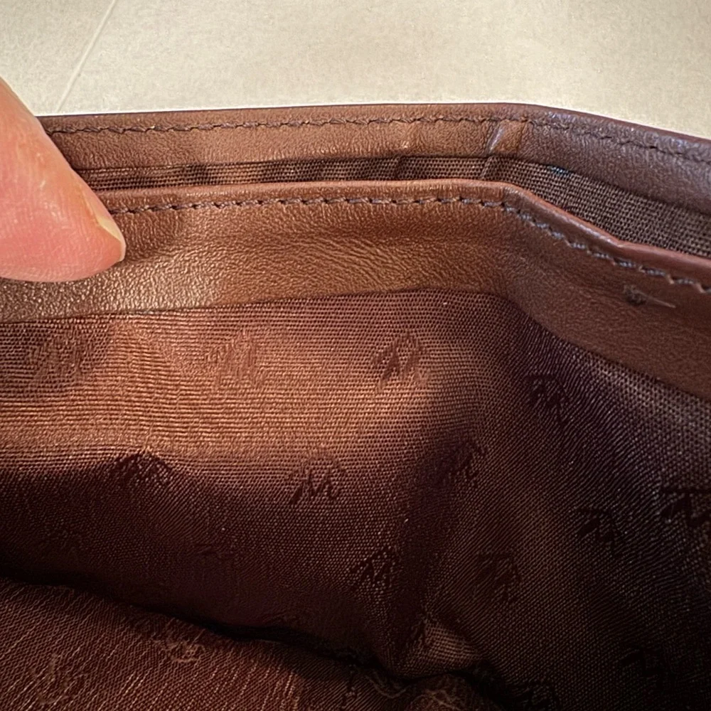 Vintage Marlboro Country Store Brown Leather Wallet